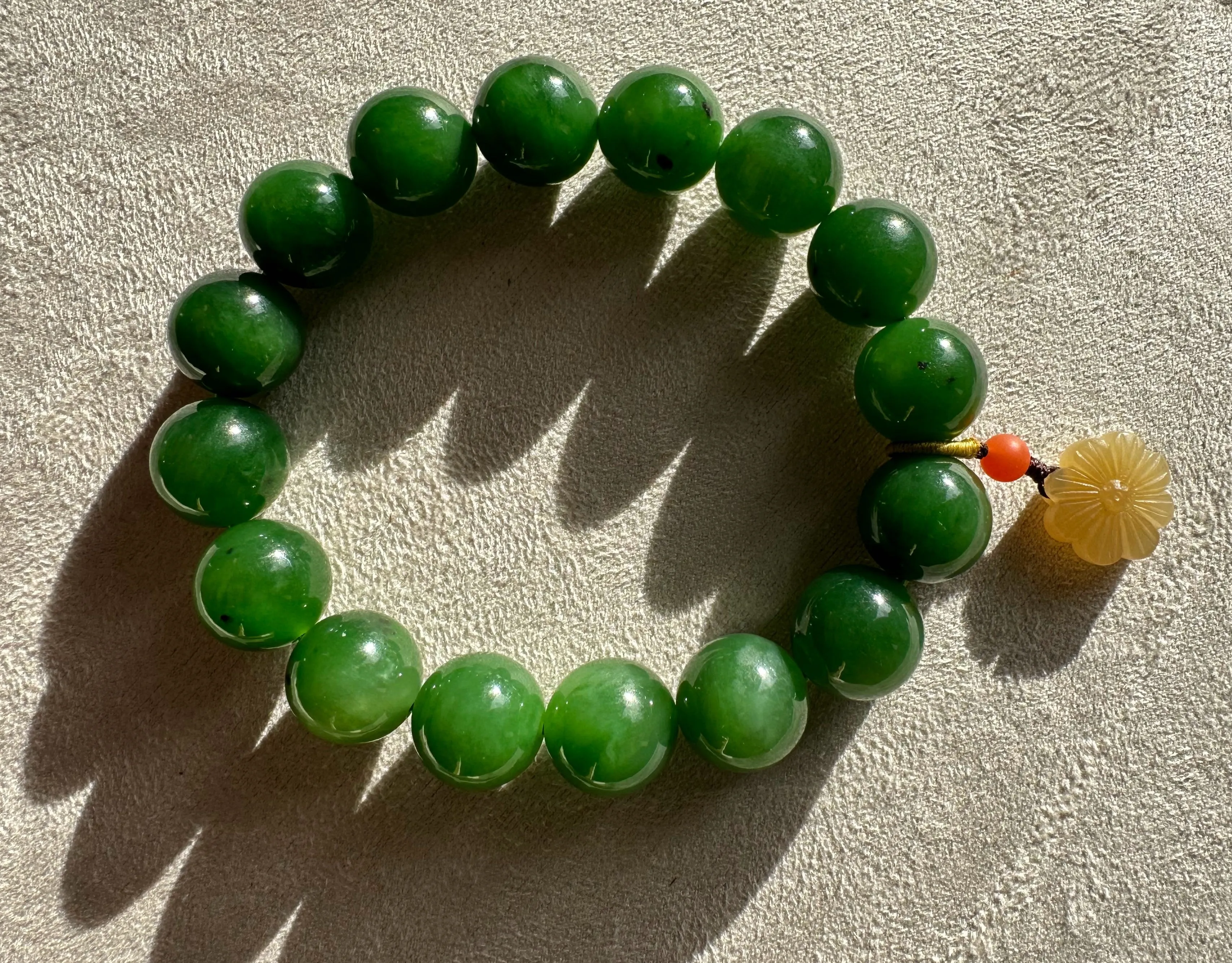 12MM Siberian Bead Bracelet*