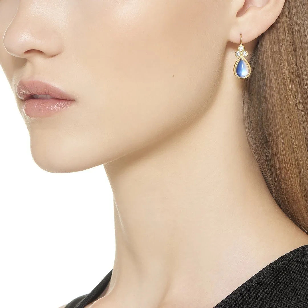 18K Classic Pear Drop Earrings