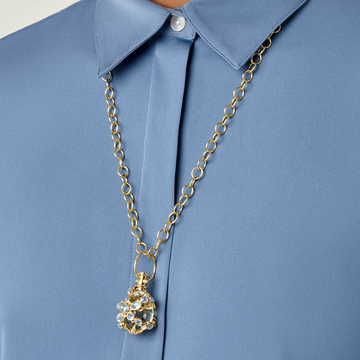 18K Sea Star Amulet