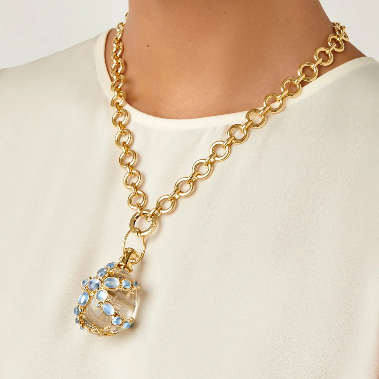 18K Sea Star Amulet