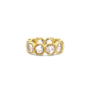 5mm Crown Bezel Diamond Eternity Ring
