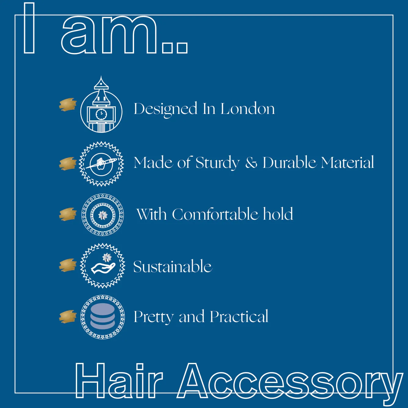 Accessorize London Rose Gold Hair Layered Leaf Barrette