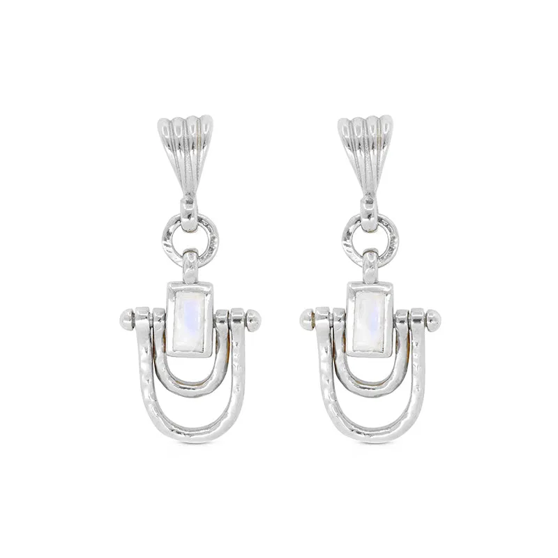 ALLEGRA MOONSTONE EARRINGS