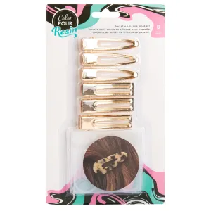 American Crafts Color Pour Resin Mold-Barrette