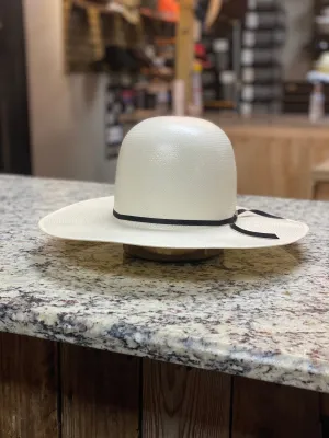 American Hat Company - Open Crown 5604 2CBLK - 4" Brim