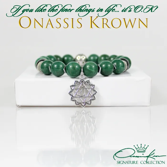 Anahata Chakra Bead Bracelet