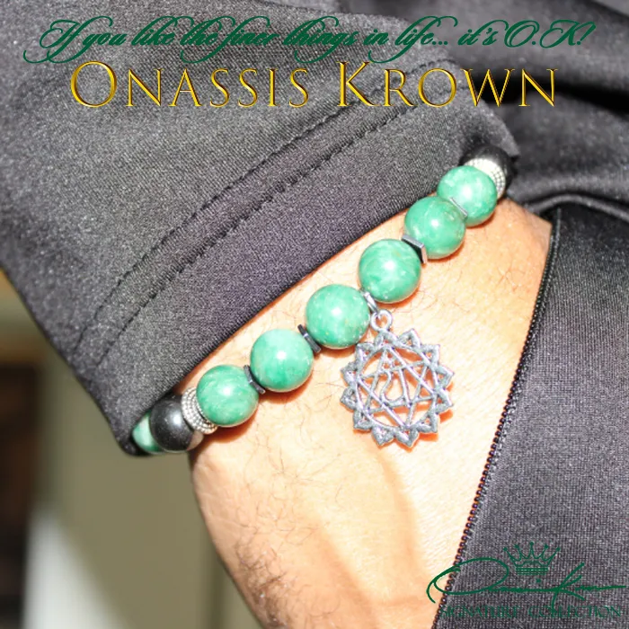 Anahata Chakra Bead Bracelet