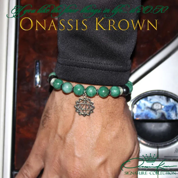 Anahata Chakra Bead Bracelet