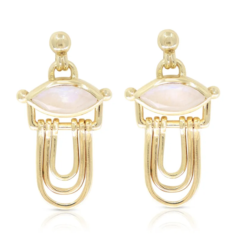ATHENA MOONSTONE EARRINGS