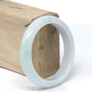 Baikalla™ "Classic Bangle" Genuine Burmese High Quality Jadeite Jade Bangle Bracelet (58.1mm)#148