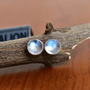 Basic - Moonstone Studs