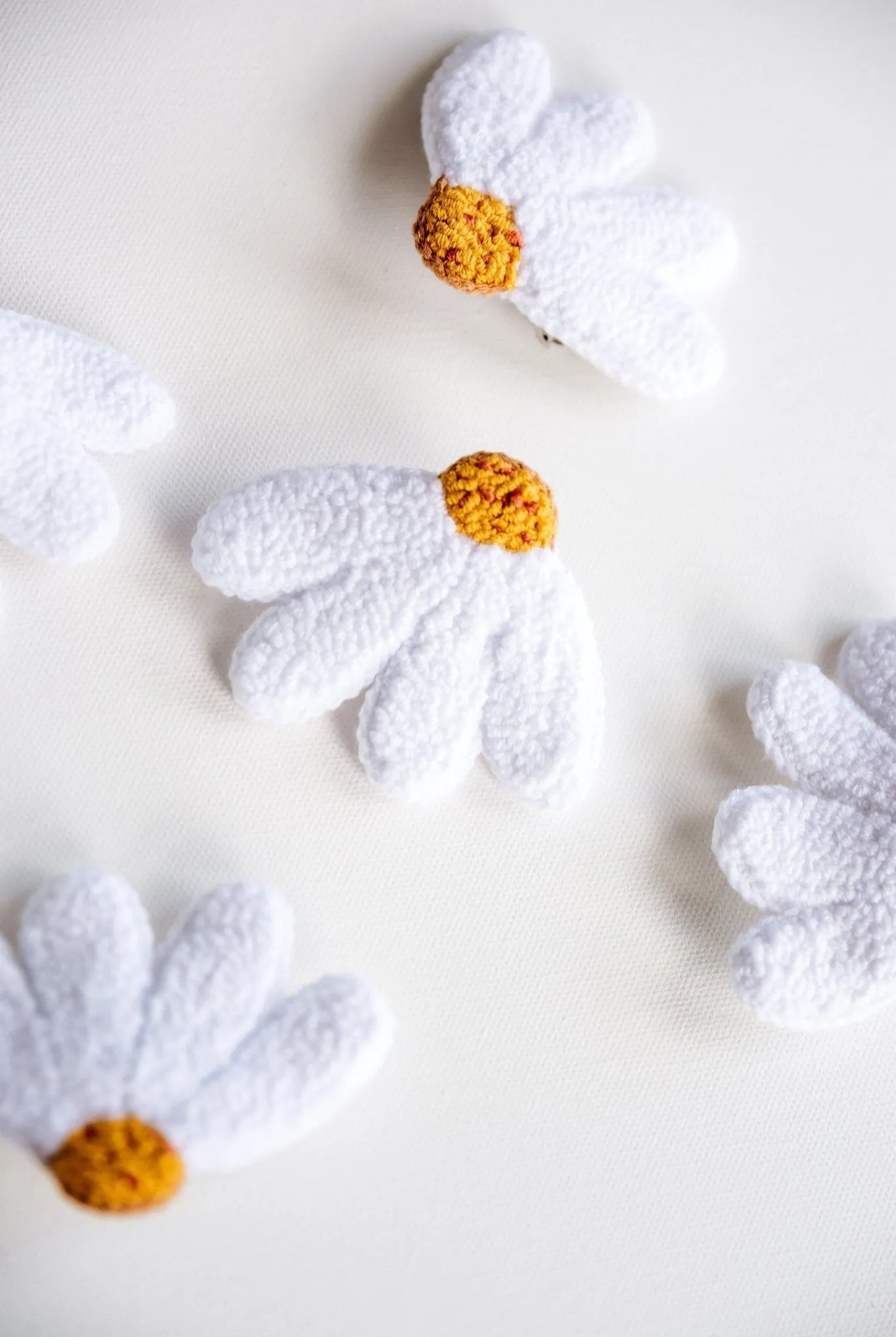 Boho Daisy Hair Clips