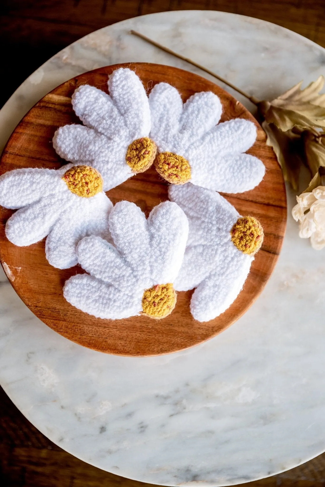 Boho Daisy Hair Clips