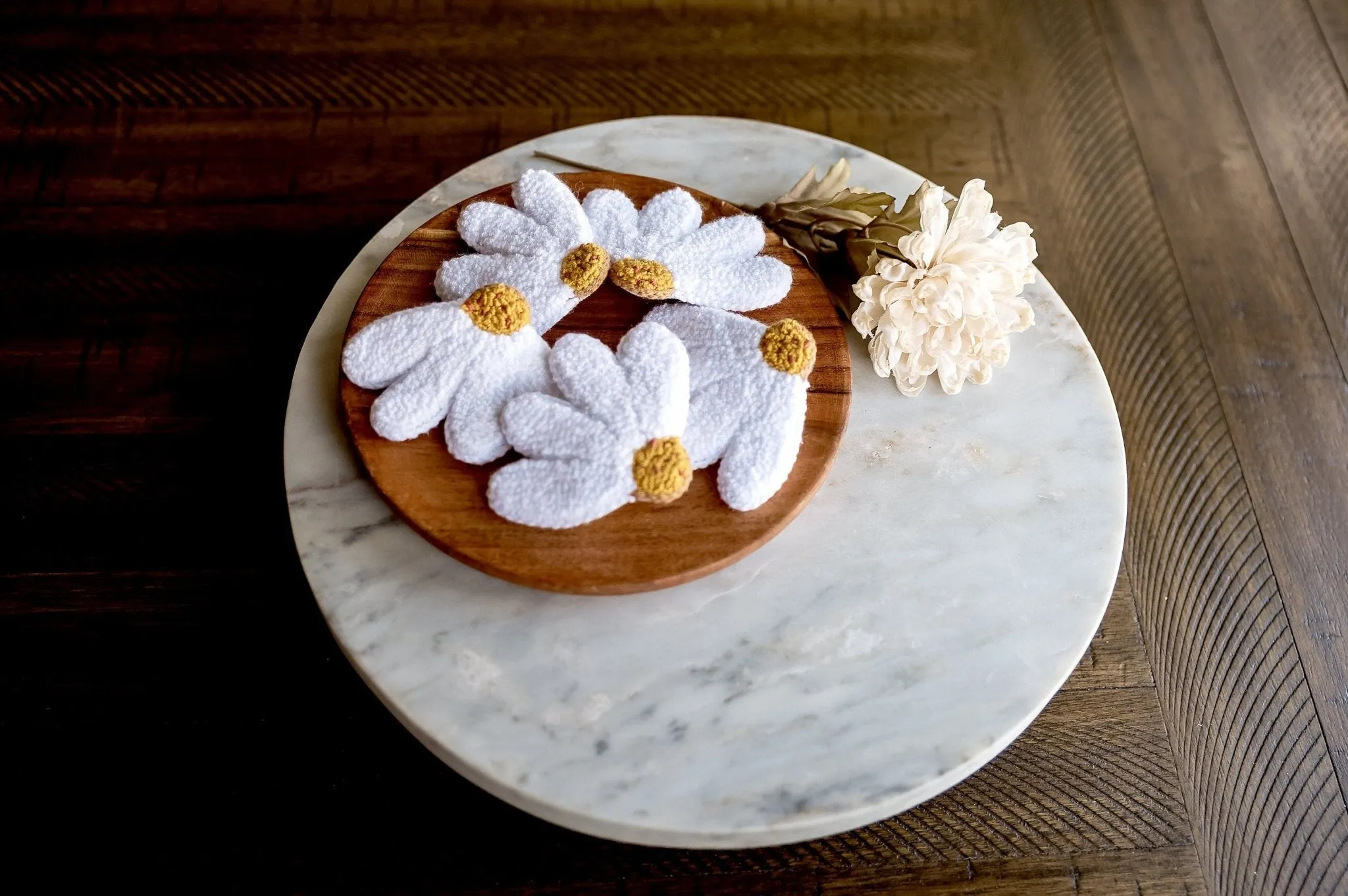 Boho Daisy Hair Clips