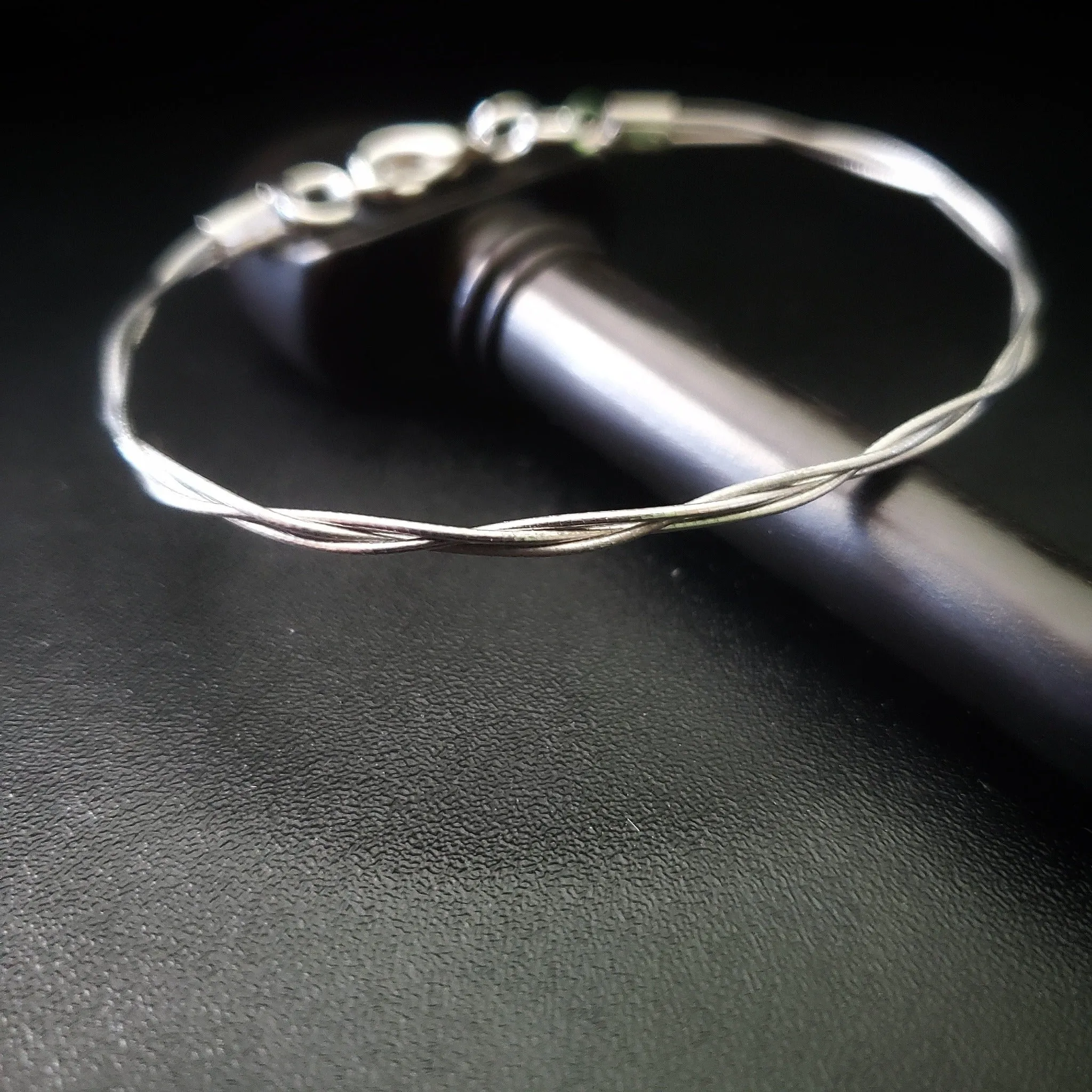 Braided Cello String Unisex Clasp Bracelet