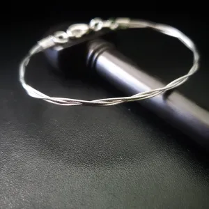 Braided Cello String Unisex Clasp Bracelet