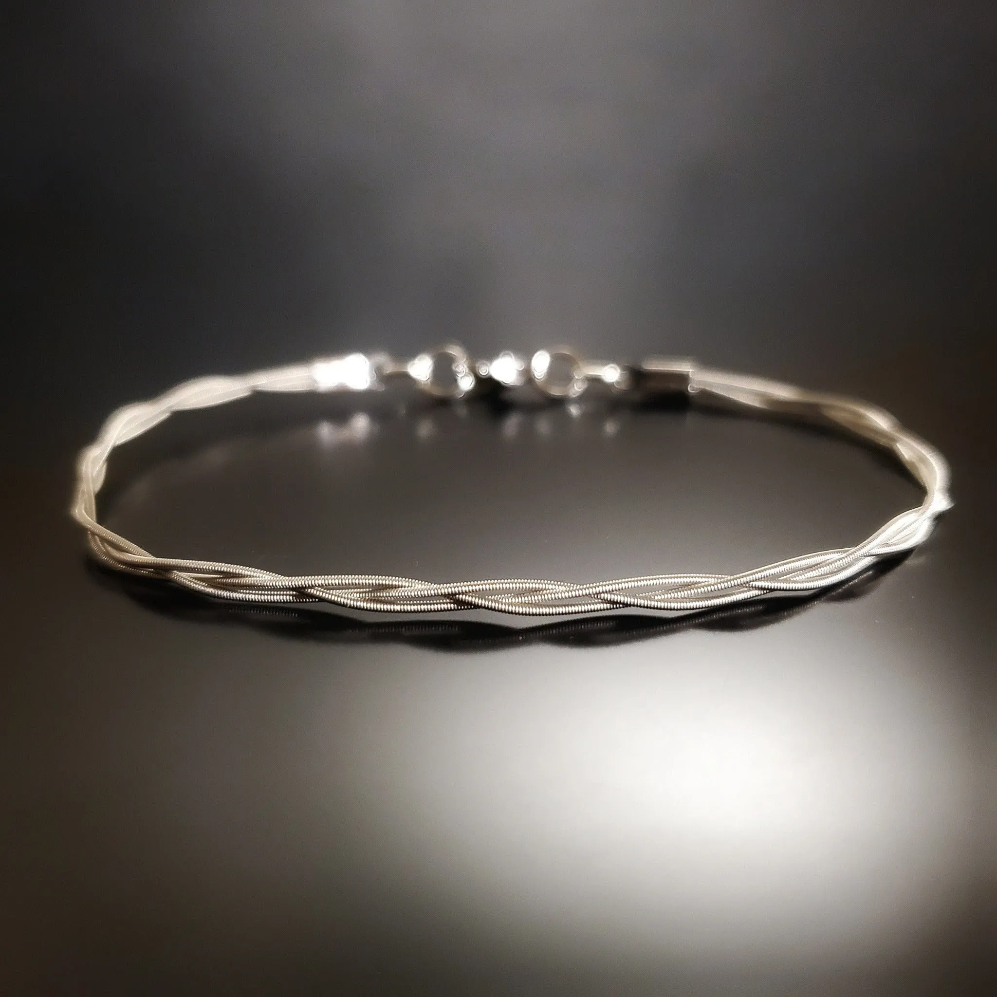 Braided Unisex Guitar String Bracelet