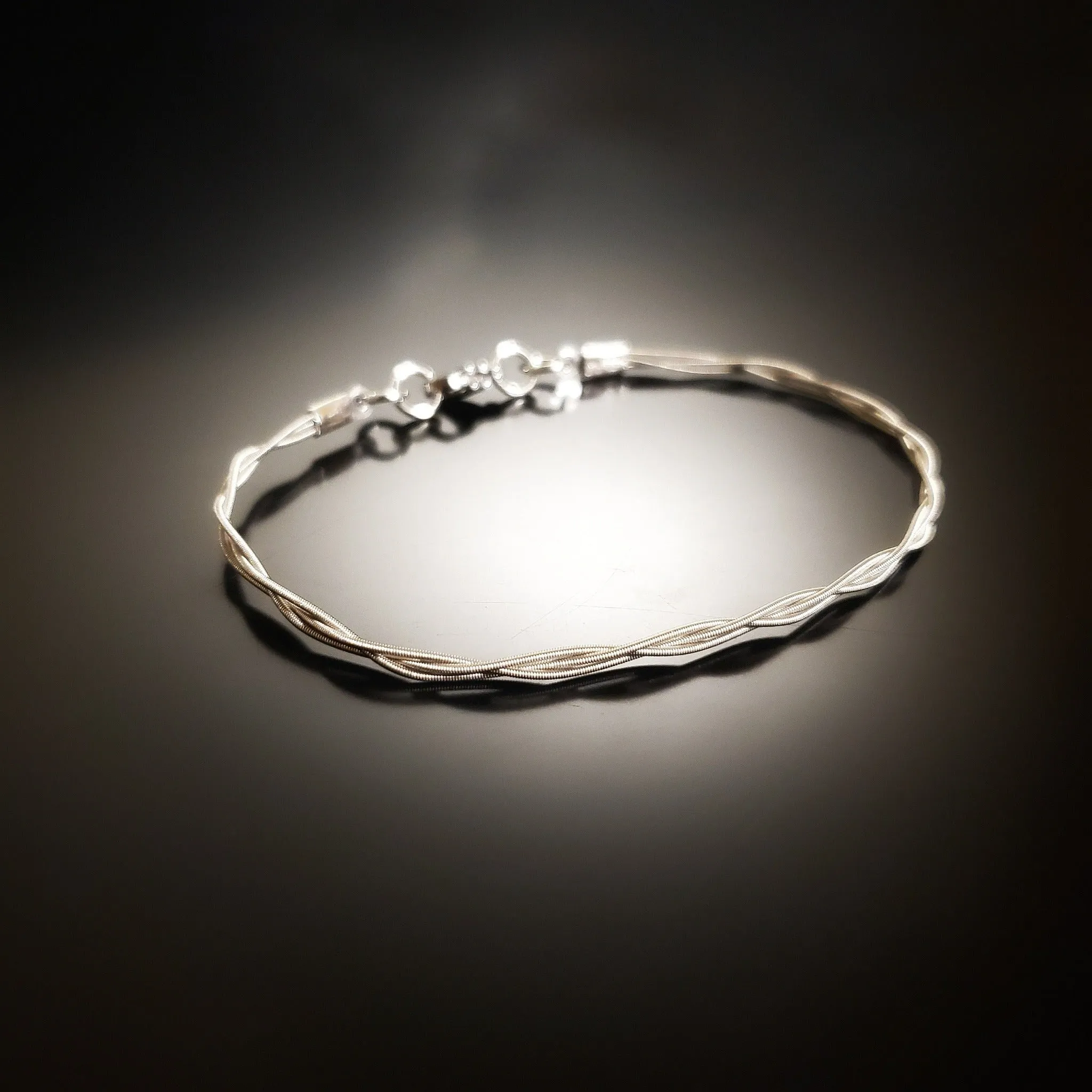 Braided Unisex Guitar String Bracelet