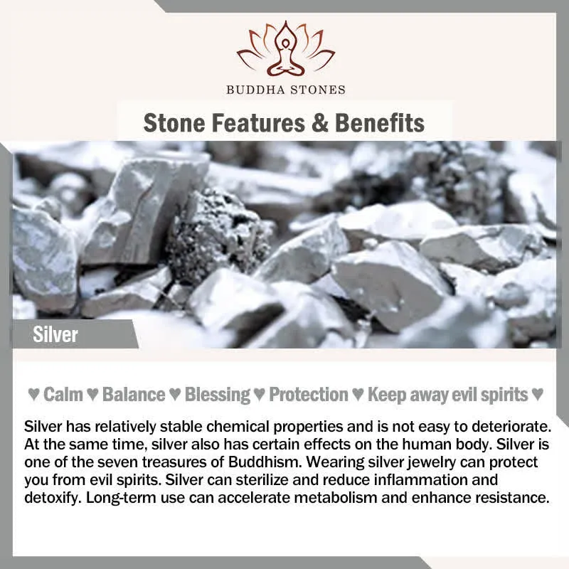 Buddha Stones 925 Sterling Silver Natural Hetian Jade Good Things Happen Peanut Charm Bracelet