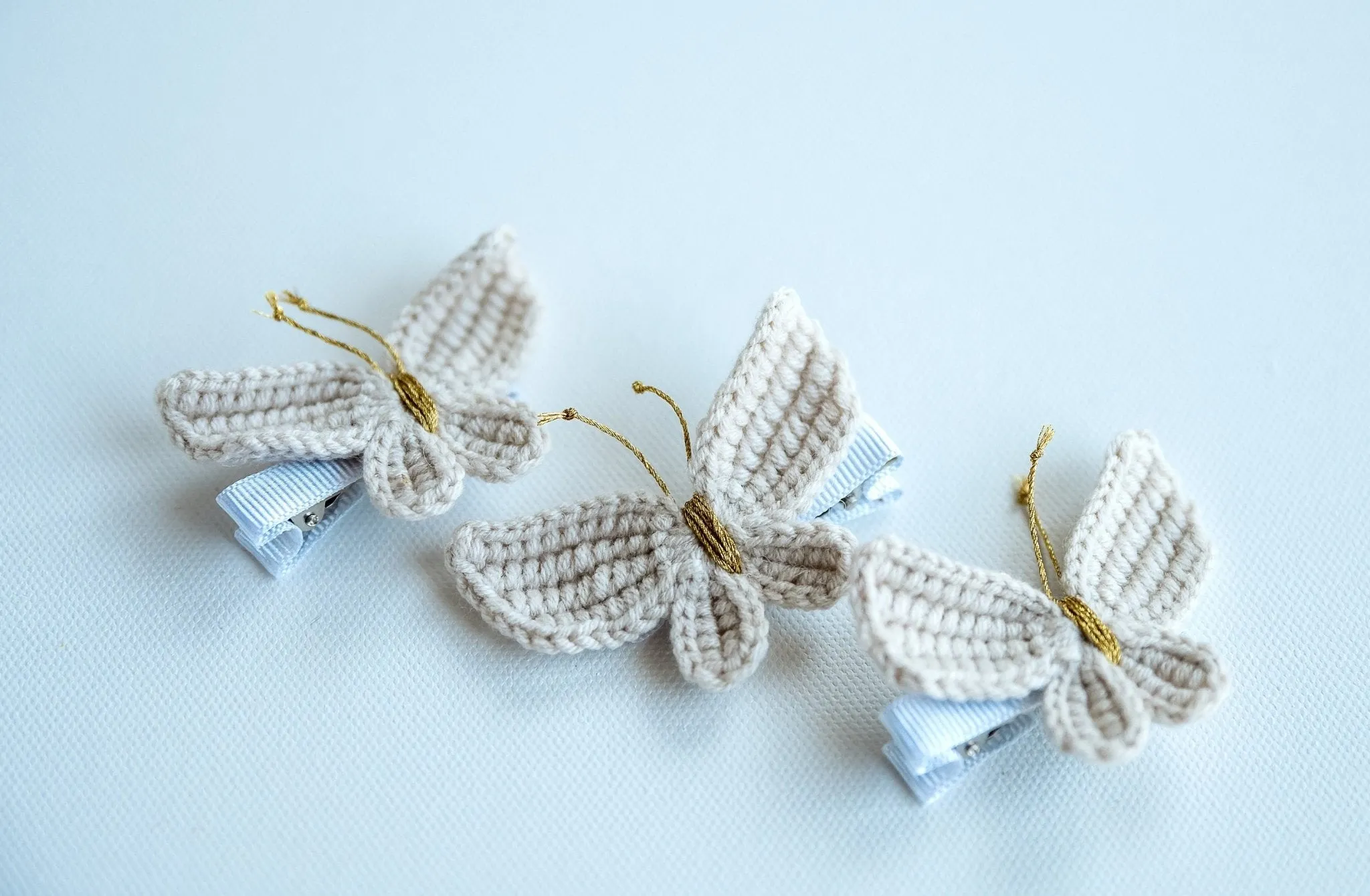 Butterfly and Dragonfly Hair Clips