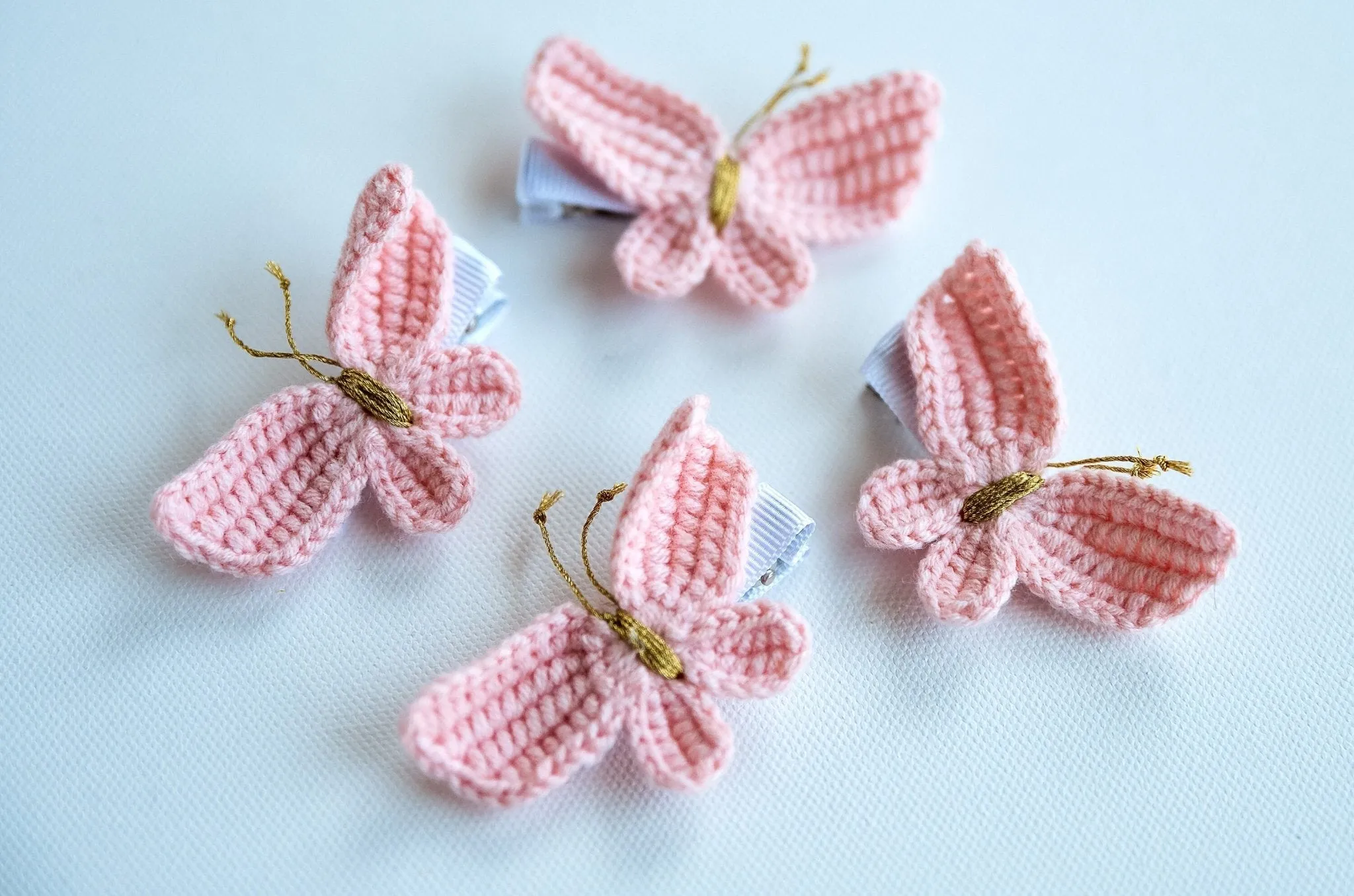 Butterfly and Dragonfly Hair Clips