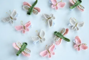 Butterfly and Dragonfly Hair Clips