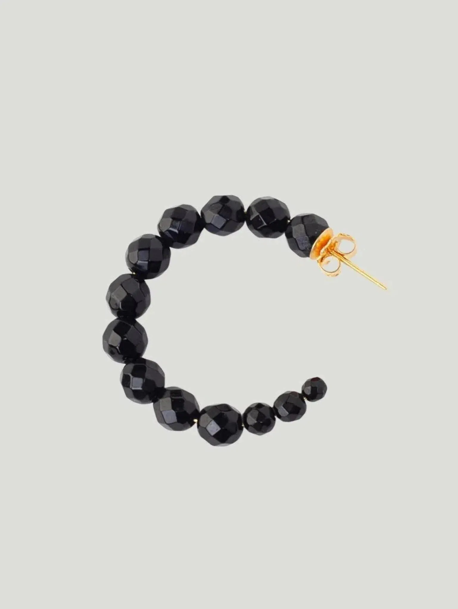 Chan Luu Medium Gemstone Hoop Earrings