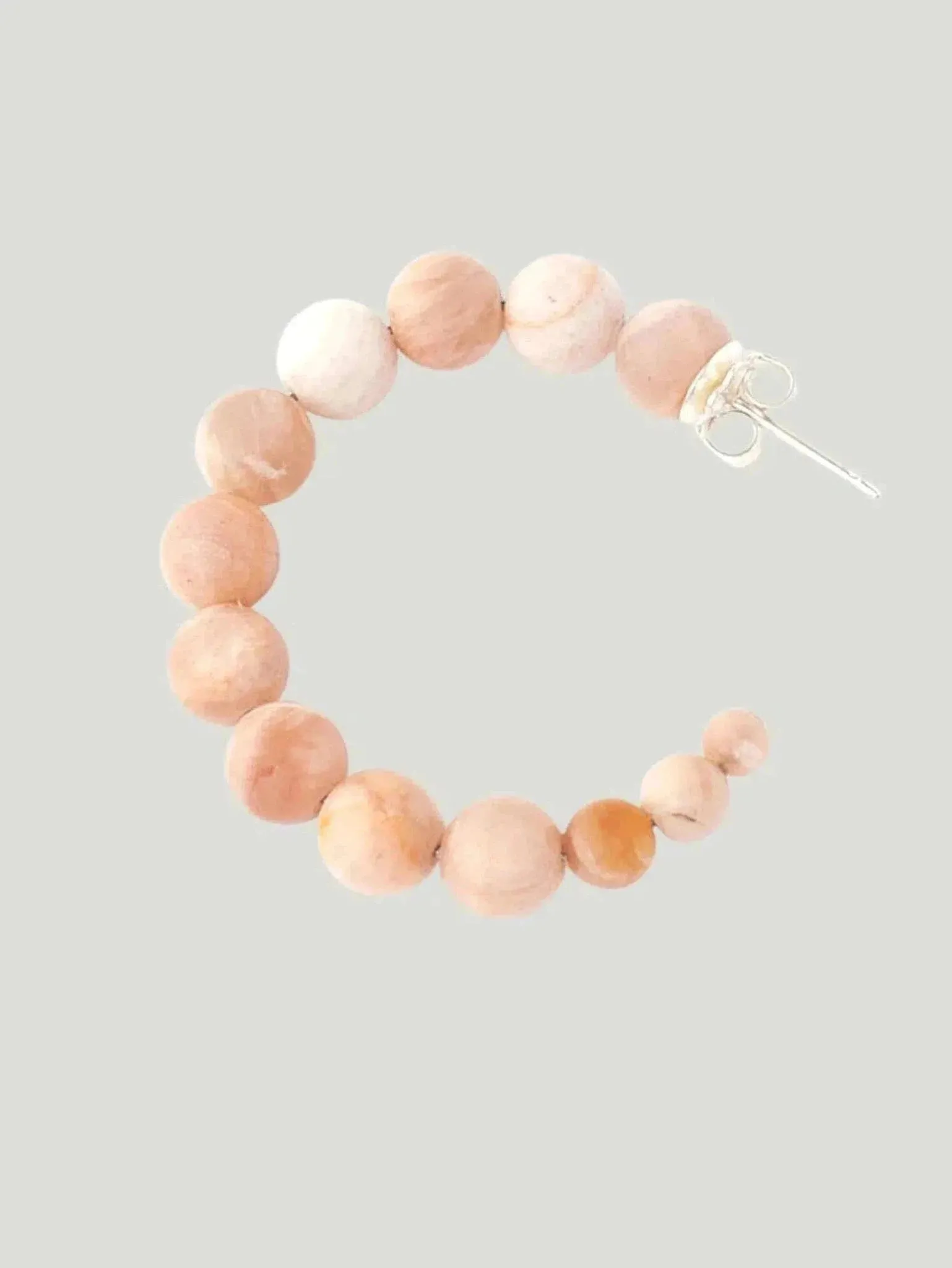Chan Luu Medium Gemstone Hoop Earrings