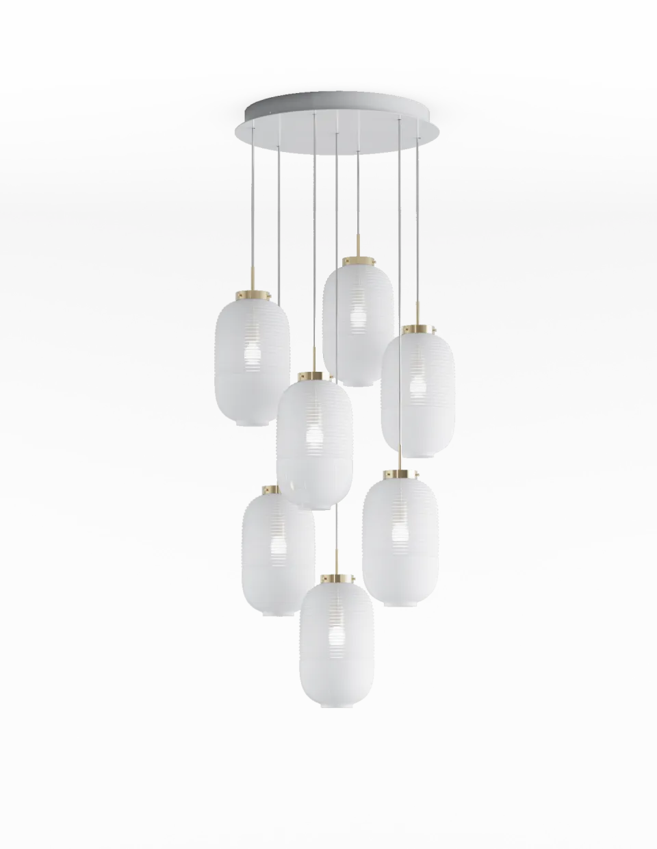 Chandeliers lantern 7 pcs