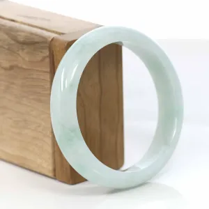 Classic Real Jade Jadeite Bangle Bracelet (57.52 mm) #414