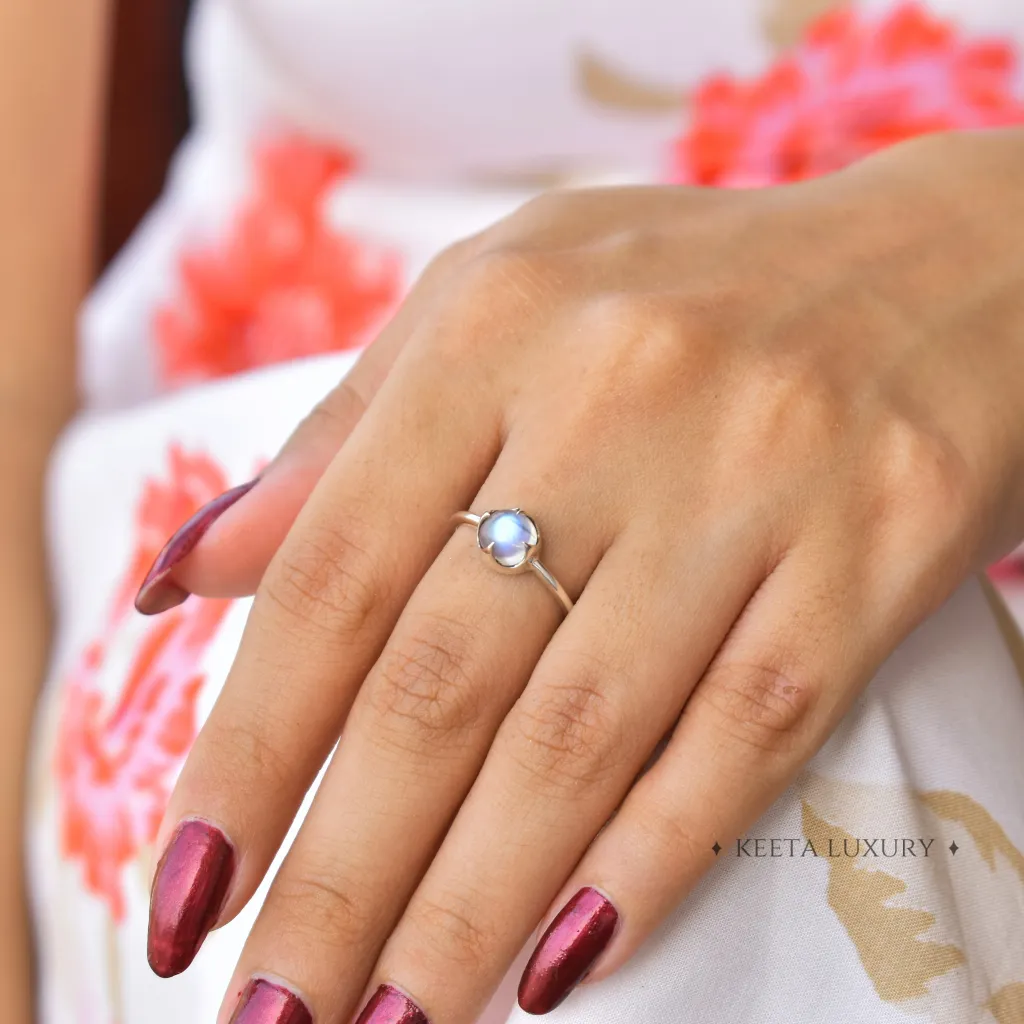 Claw - Moonstone Ring