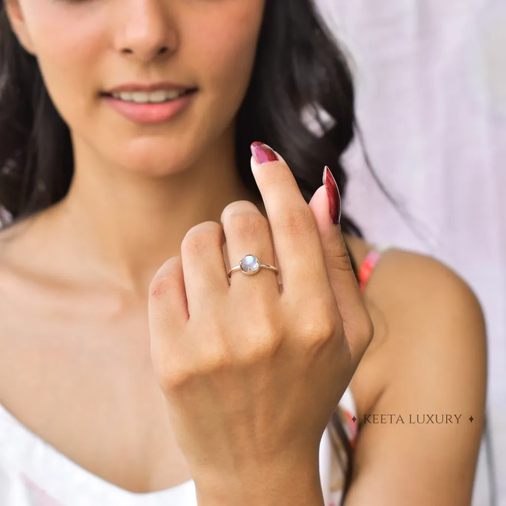 Claw - Moonstone Ring