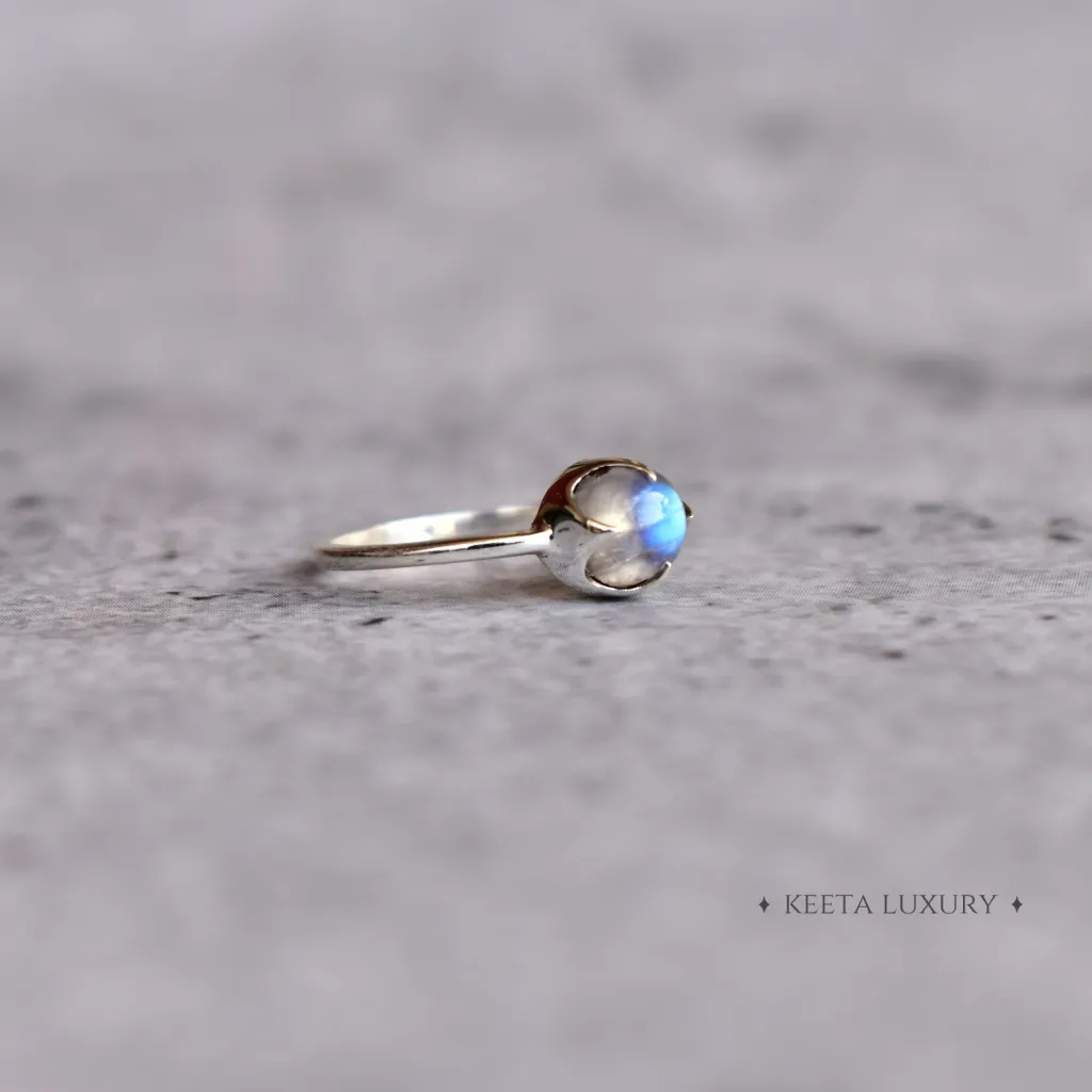 Claw - Moonstone Ring