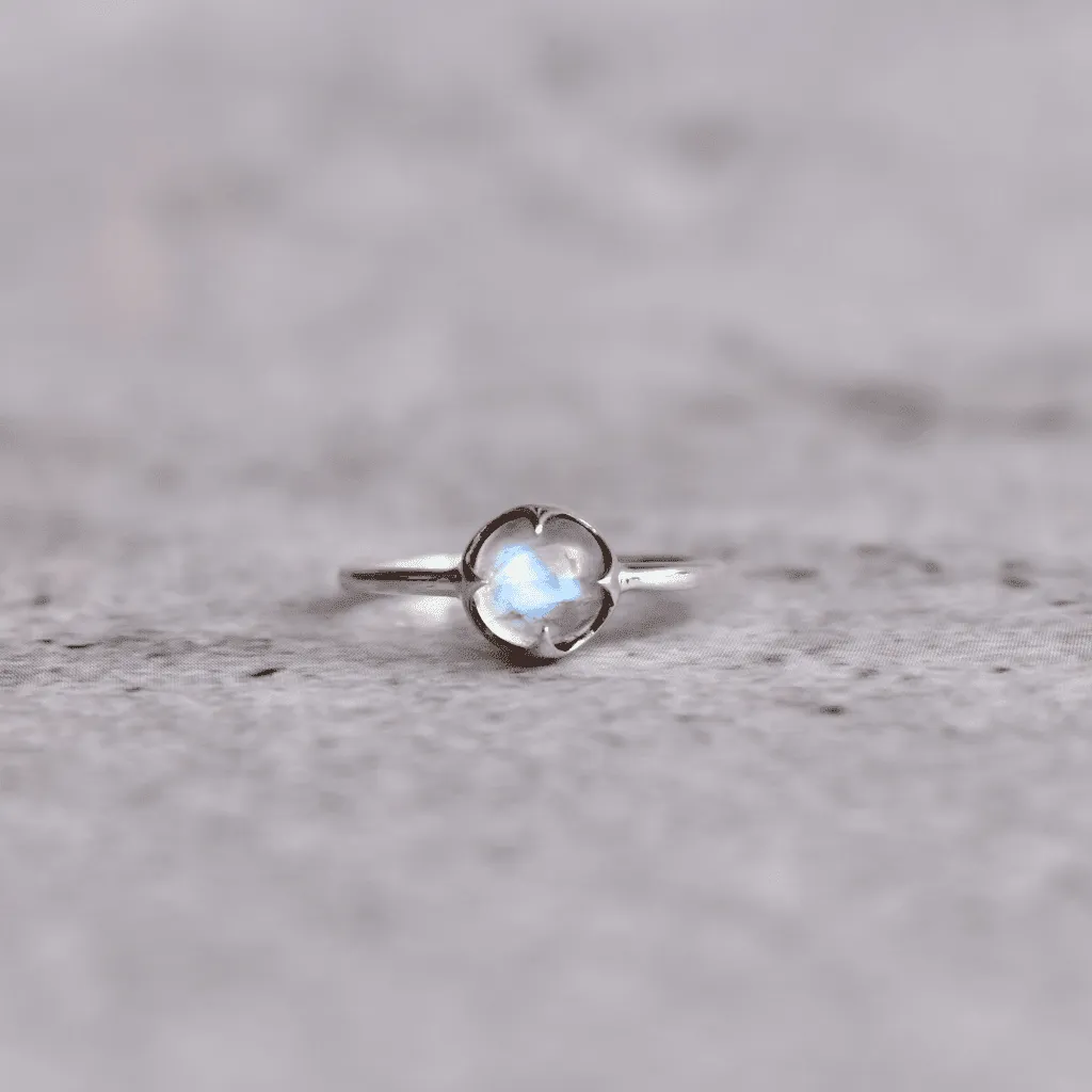 Claw - Moonstone Ring