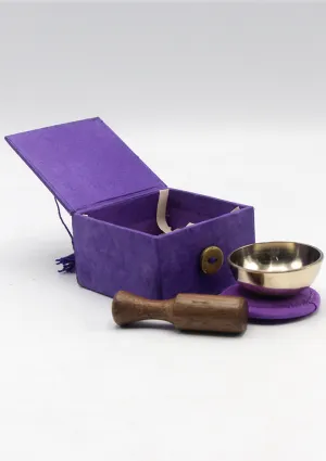Crown Chakra Energy Meditation Mini Singing Bowl