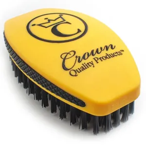 Crown Quality Products Caeser 2.0 Hard Palm Brush Challenger Yellow