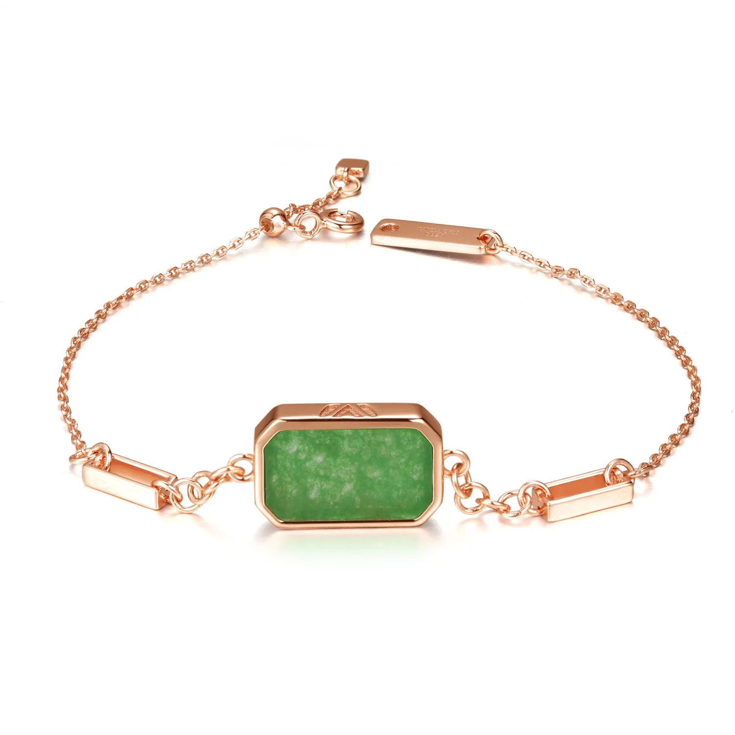 Cube Jade Bracelet