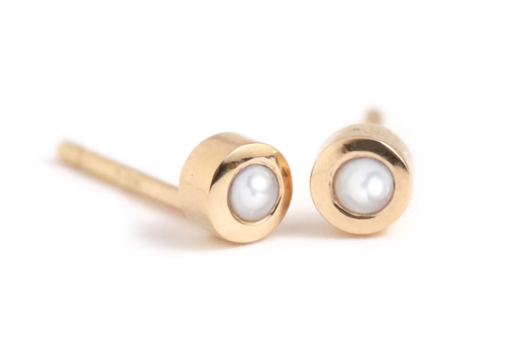 Customizable Gemstone Stud Earrings