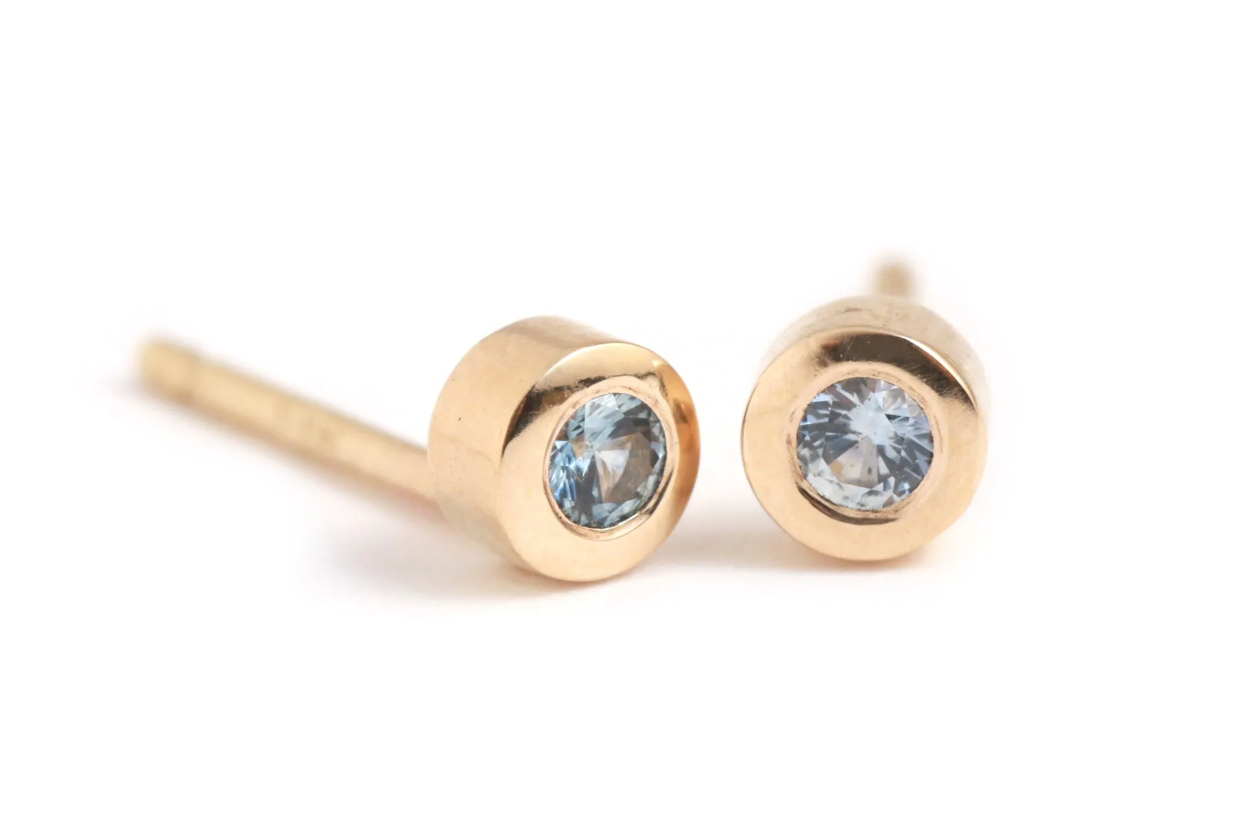 Customizable Gemstone Stud Earrings