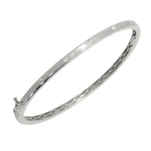 Diamond Bangle Bracelet