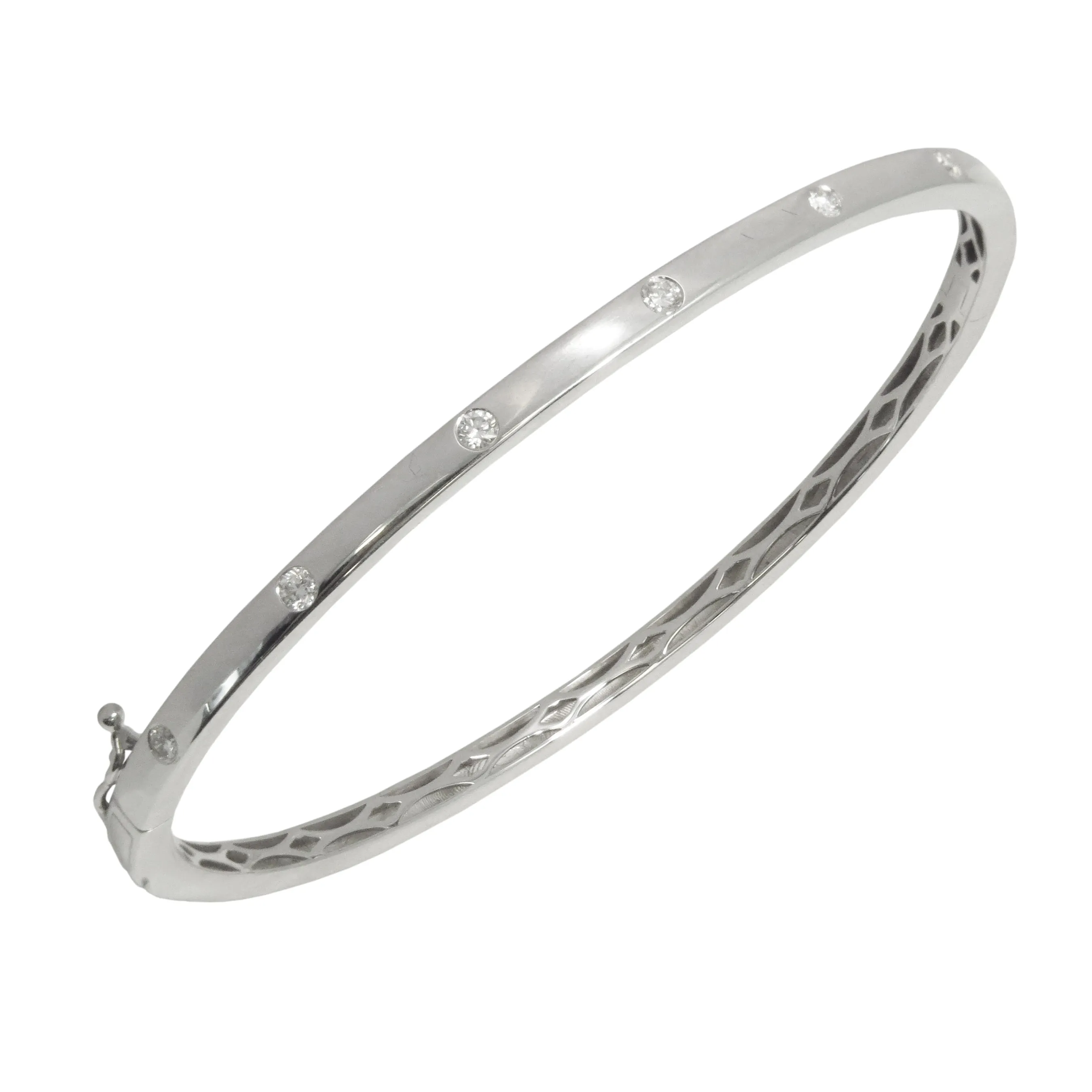 Diamond Bangle Bracelet