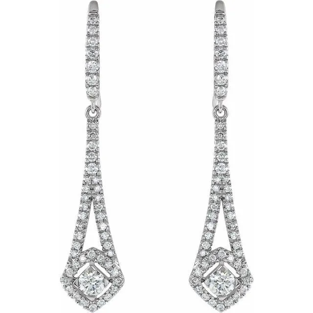 Diamond Chandelier Earrings