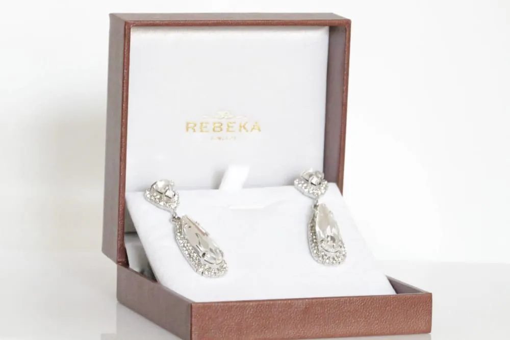 DIAMOND CRYSTAL EARRINGS