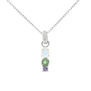 Dixie Silver Necklace