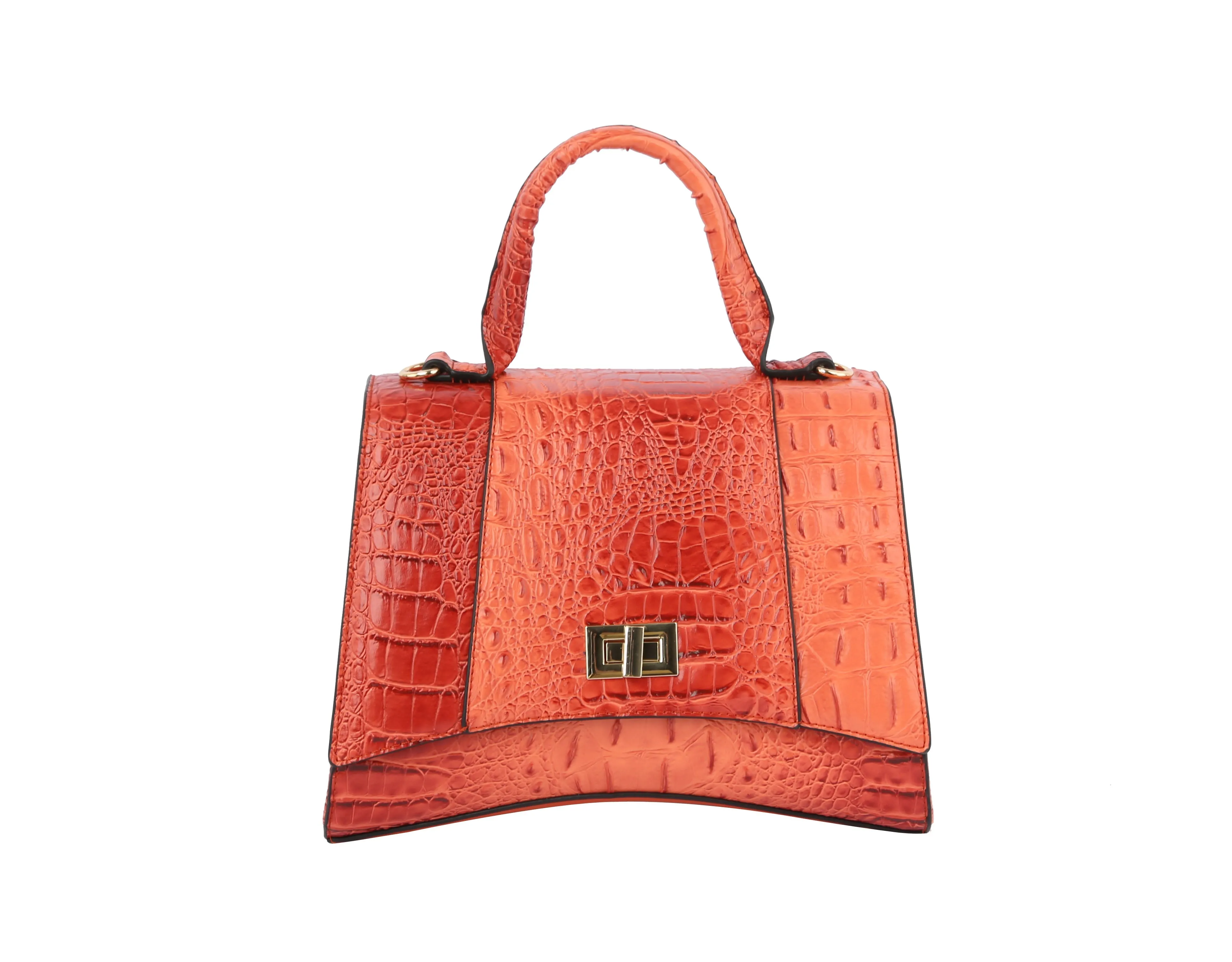 Fashion Crocodile Unique Satchel with Wallet