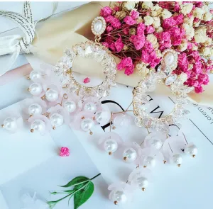 Flower Chandelier Earrings