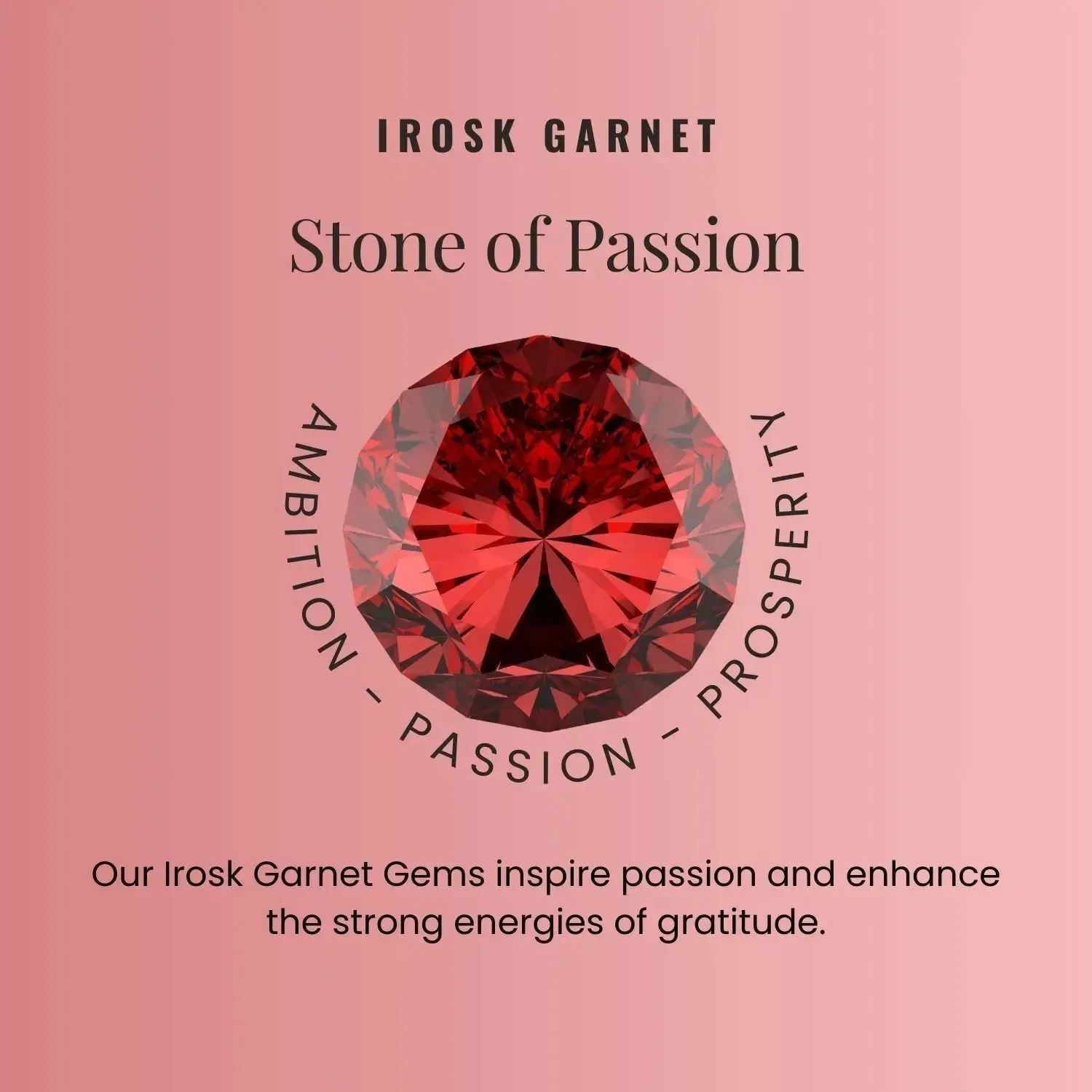 Garnet Huggies Earrings in Silver