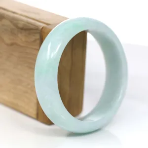 Genuine Burmese Green Jadeite Jade Bangle Bracelet (60.07mm) #381