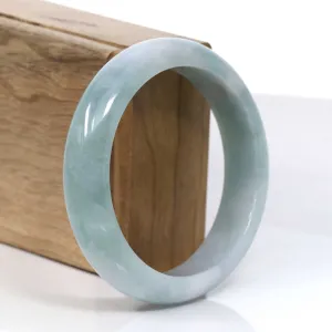Genuine Burmese Jadeite Jade Bangle Bracelet (  58.28 mm )#950