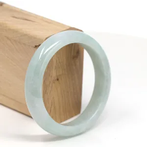 Genuine Burmese Jadeite Jade Bangle Bracelet ( 59.15 mm )#T159